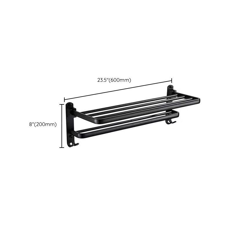 Avtoit | Modern Bathroom Accessories Set Towel Holder Black Soap Dish Bath Accessories Set