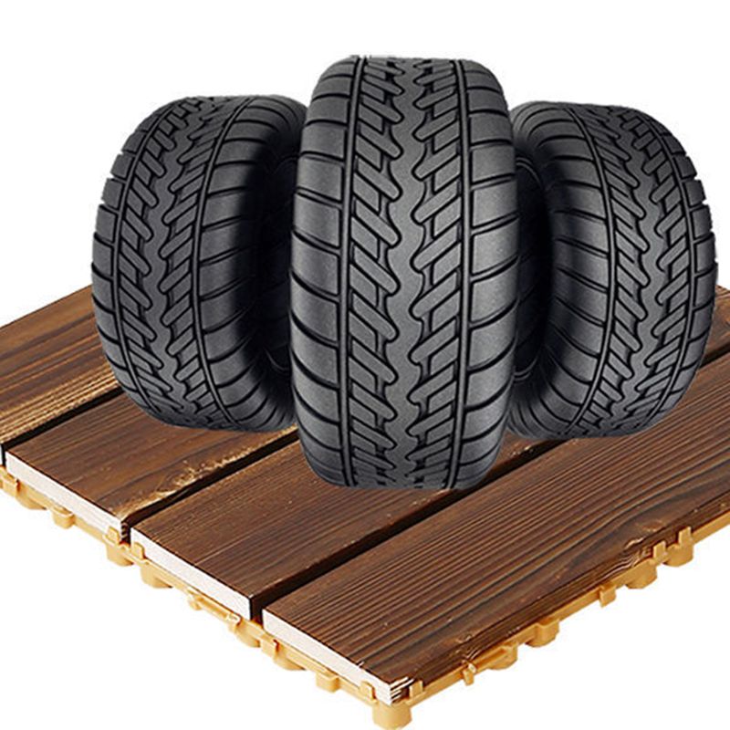 Avtoit | Outdoor Deck Board Wood Square Stripes Composite Flooring Terrace