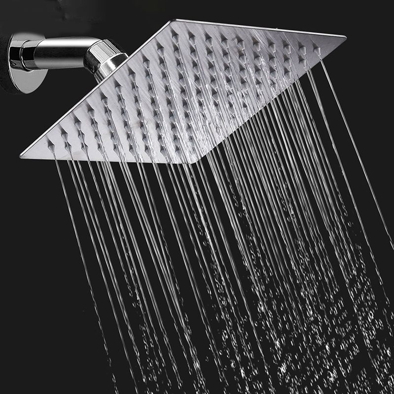 Avtoit | Contemporary Shower Combo Fixed Shower Head Stainless Steel Wall Mount Square Shower Head