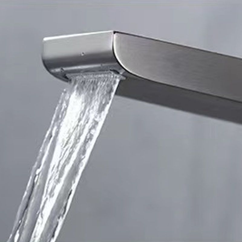 Avtoit | Modern vessel faucet brass lever waterfall spout sink faucet