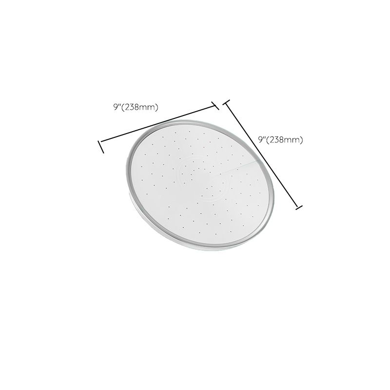 Avtoit | Round Showerhead Combo Modern Fixed Showerhead for Bathroom
