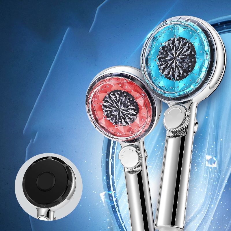 Avtoit | Contemporary Handheld Shower Head Round Filter Ball Spray Head With Digital Display