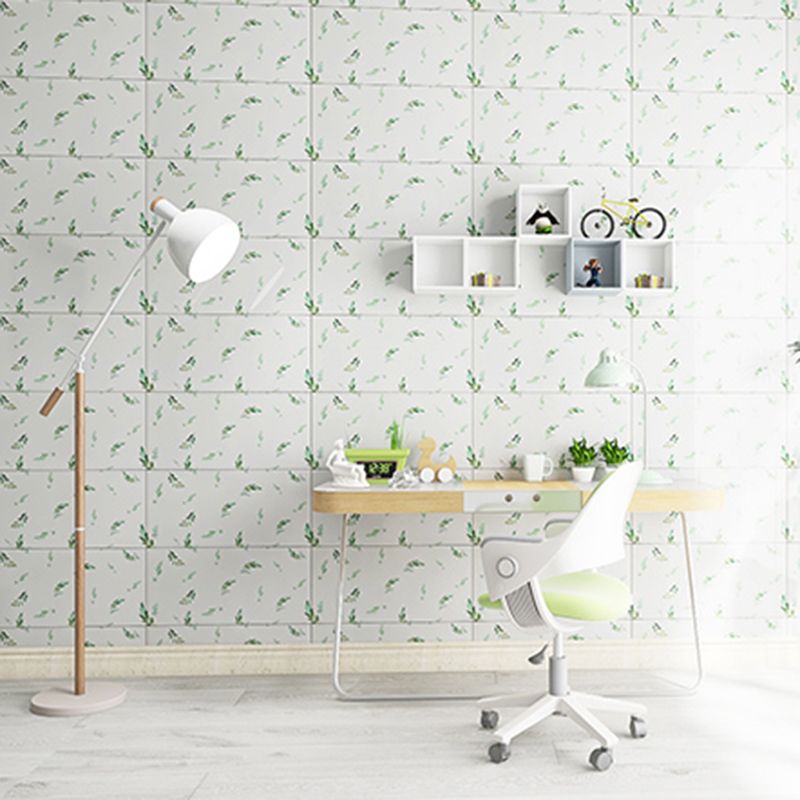 Avtoit | Modern rectangular Peel and Stick backsplash tile PVC wallpaper