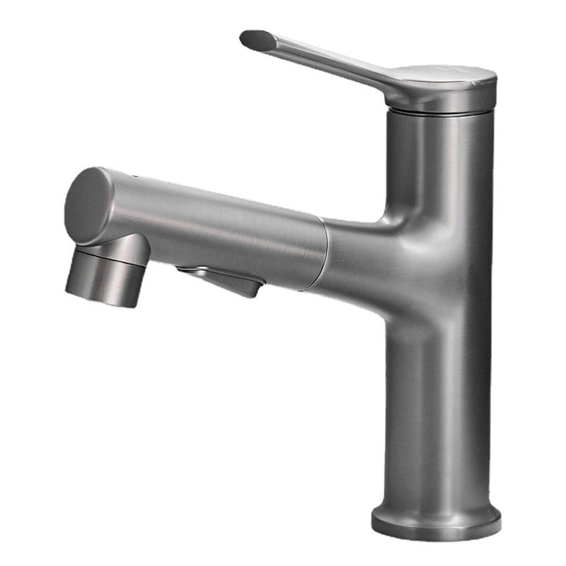 Avtoit | Contemporary Single Color Faucet Low Arc Centerset Sink Faucet for Bathroom