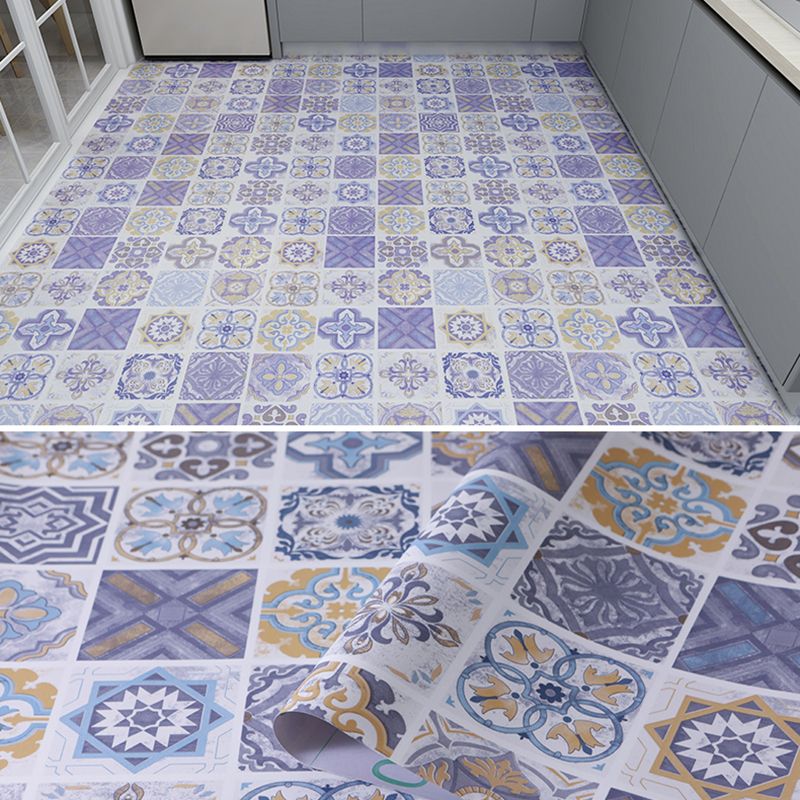 Avtoit | Modern vinyl floor planks for peeling and sticking Geometrically printed PVC flooring