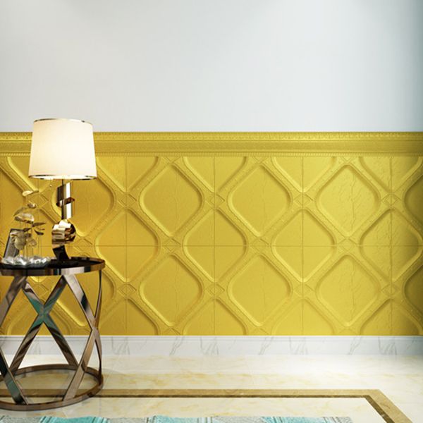 Avtoit | Modern Tin Backsplash Panel Smooth Styrofoam Wall Ceiling