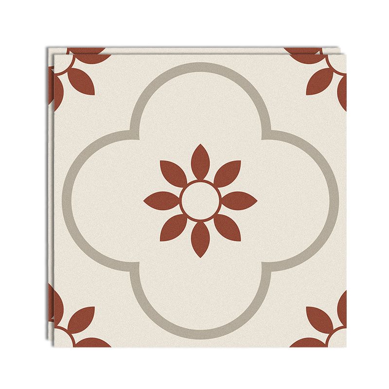 Avtoit | Peel & Stick Vinyl Floor Lightly patterned vinyl floor with straight edge