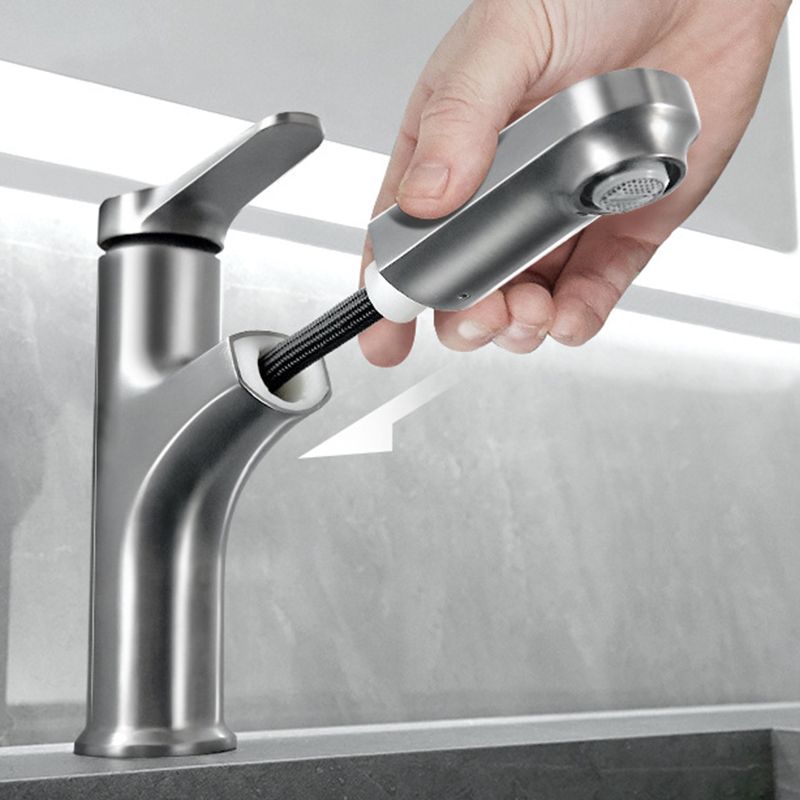 Avtoit | Simplicity Brass Sink Faucet Low Arc Single Color Centerset Vanity Faucet for the Bathroom