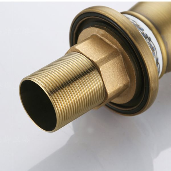 Avtoit | Low arch country vessel faucet single lever brass faucet for bathroom