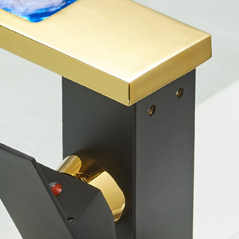 Avtoit | Modern Waterfall Spout Sink Faucet with LED Brass Sink Faucet