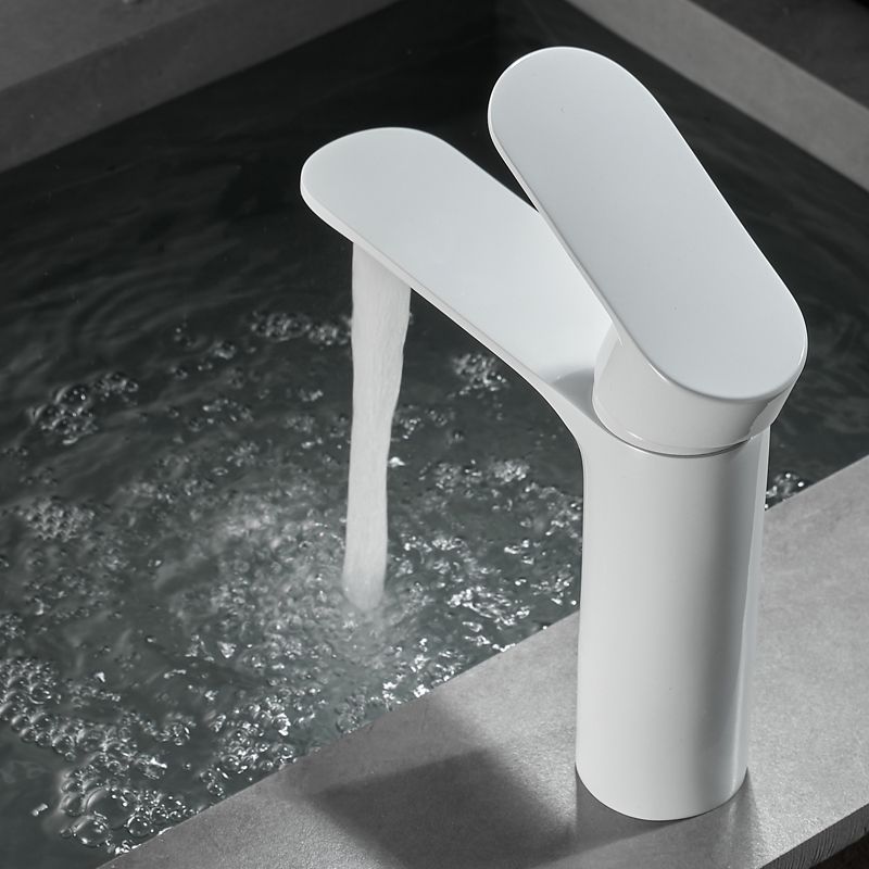 Avtoit | Bathroom Sink Faucet Lever Handle Brass Monochrome Bathroom Faucet