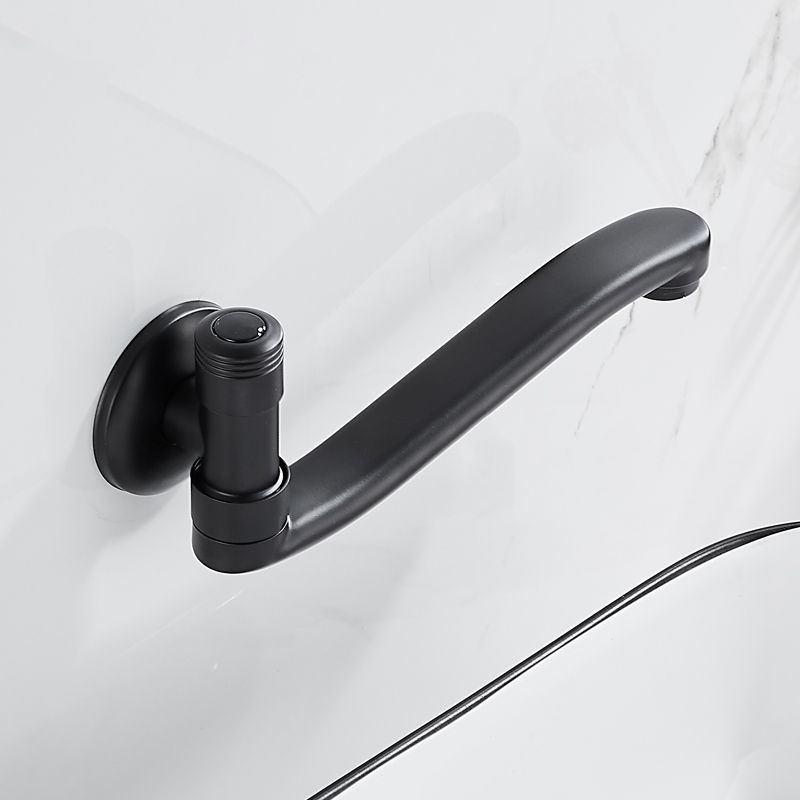 Avtoit | Shower Bath Filler Wall Mount Copper Low Arc Knob Handle Bathtub Faucet Trim