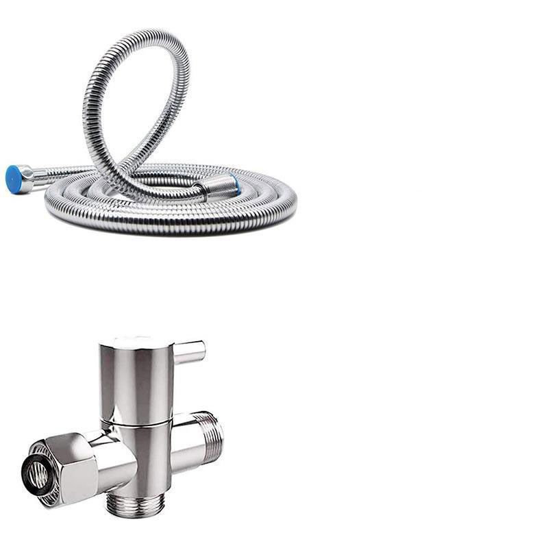 Avtoit | Stainless Steel 8 Inch Shower Set 5 Sprays Handheld Shower Head Shower Arm