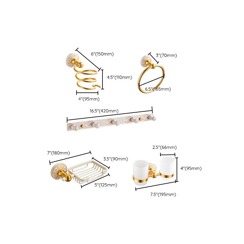 Avtoit | Traditional Bathroom Accessory Hardware Set Bathroom Shelf Bathroom Accessory Kit