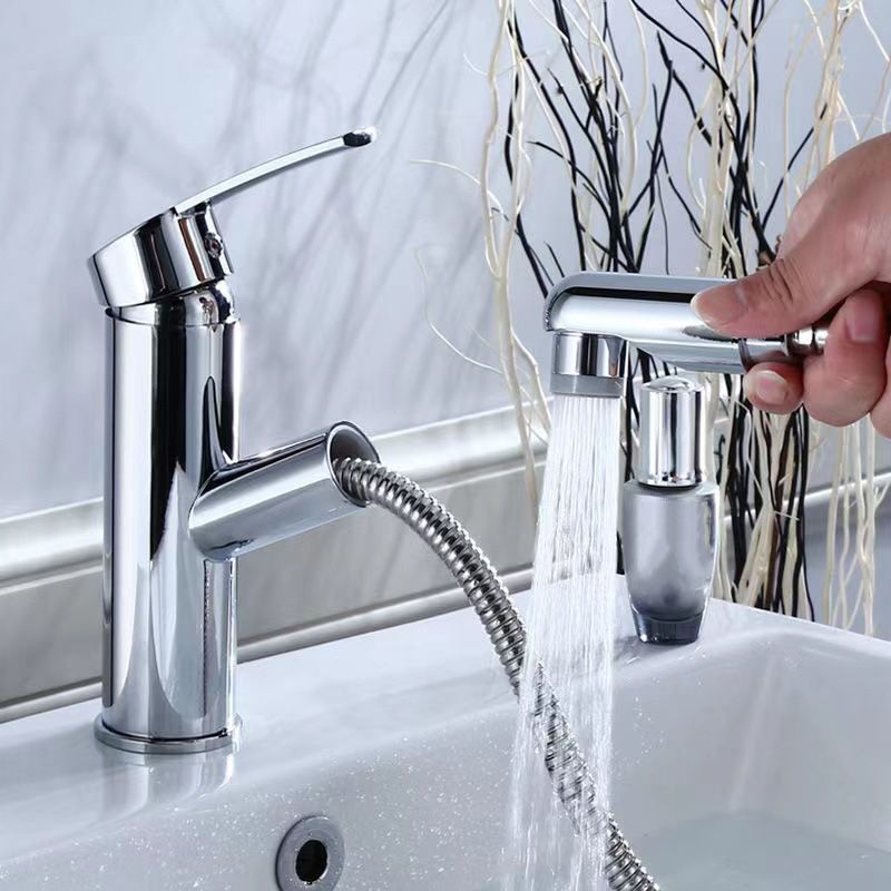 Avtoit | Contemporary Vessel Faucet Pull-Down Faucet with Single Handle