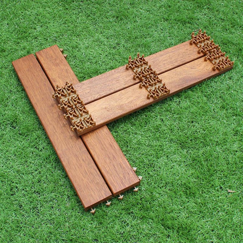 Avtoit | Basic Wood Tile Set Composite Layable Patio Tiles