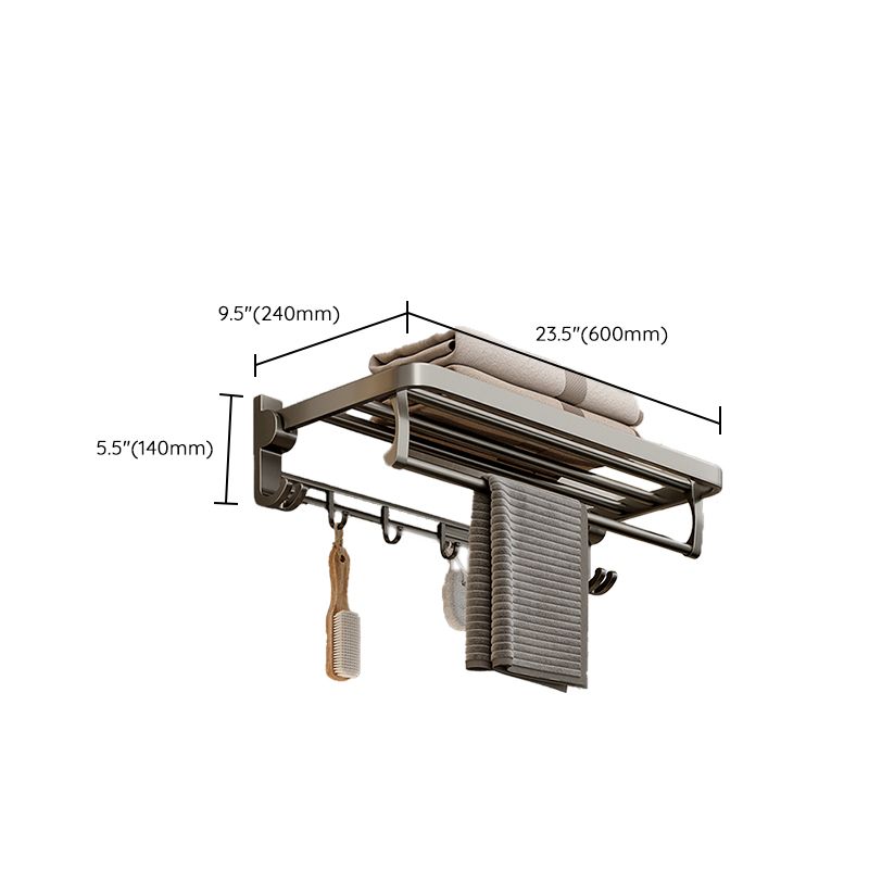 Avtoit | Modern Stainless Steel Bathroom Shelf Bathroom Accessories Set Towel Holder Bathroom Set