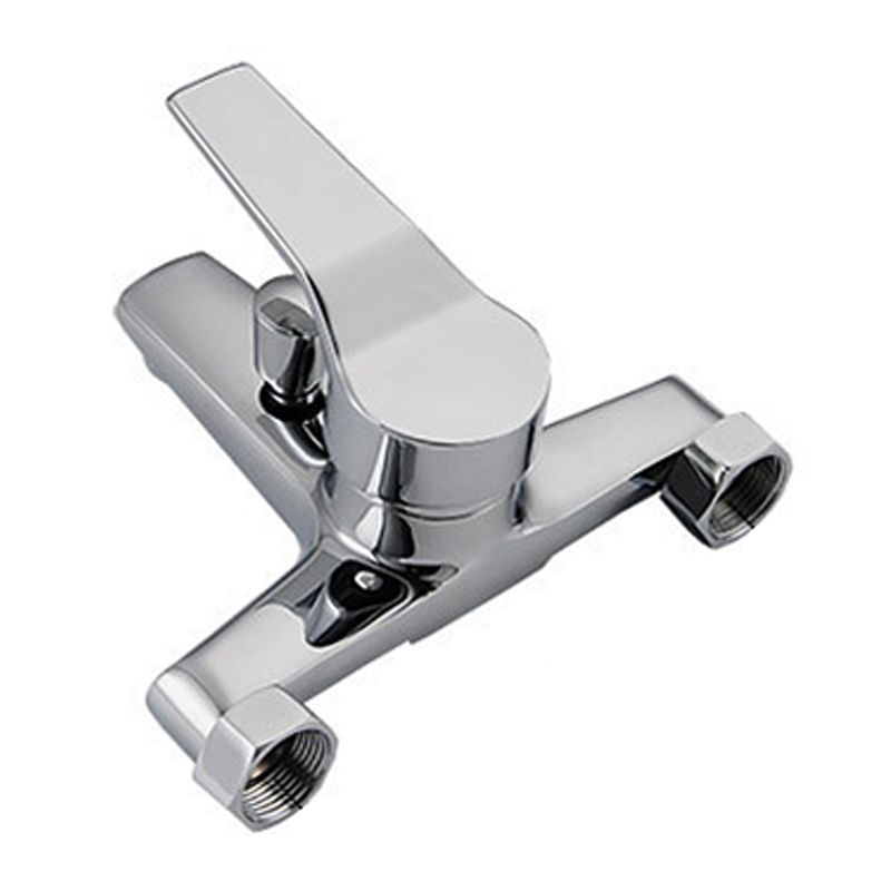 Avtoit | Modern Silver Bathtub Spout Single-Hole and Two-Hole Installation Faucet