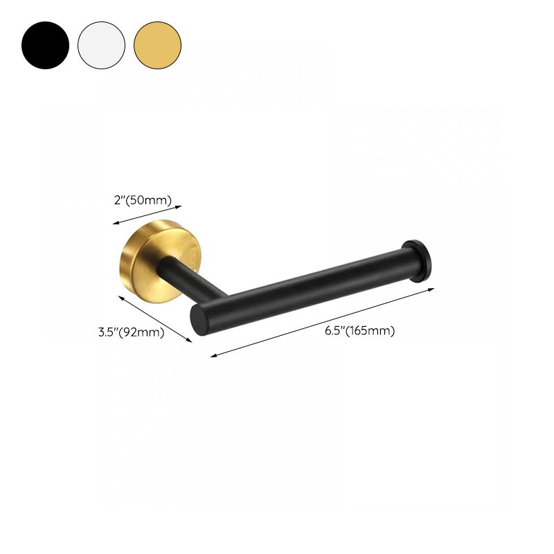 Avtoit | Modern Bathroom Hardware Set in Stainless Steel Brushed Chrome Towel Bar/Ring & Bathrobe Hook