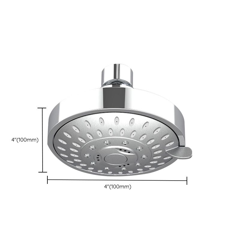 Avtoit | Wall-mounted Metal Shower Head Modern Round Shower Head Fixed Shower Head