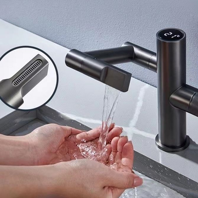 Avtoit | Modern Vessel Sink Faucet Copper 1-Handle Low Arc Vessel Faucet for the Bathroom