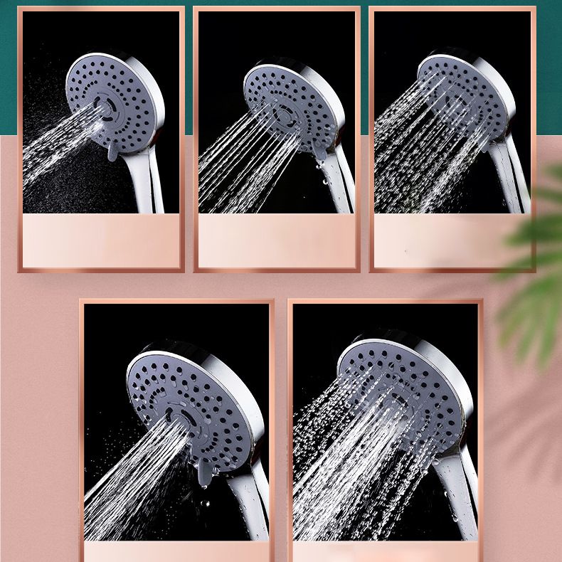 Avtoit | Round Shower Head Plastic Shower Head with Adjustable Spray Pattern