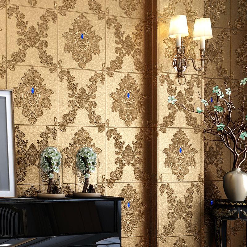 Avtoit | Glam Style Foam Wall Panel Living Room 3D Embossed Waterproof Wall Panel