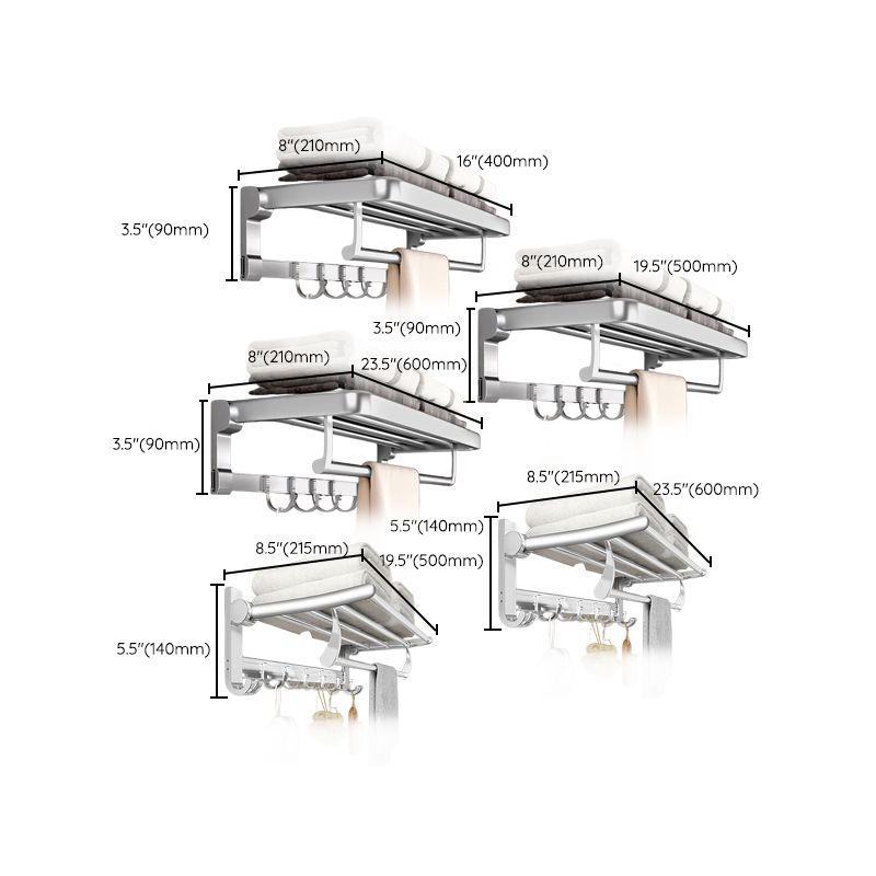 Avtoit | Metal Bathroom Hardware Set Adhesive Installation Bathroom Accessory Kit