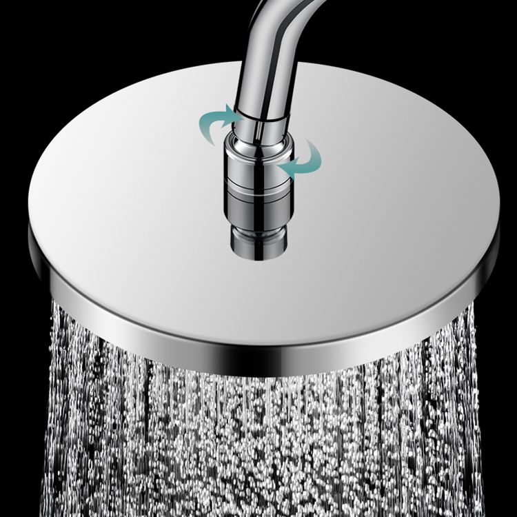 Avtoit | Round solid shower metal modern shower head combination for the bathroom