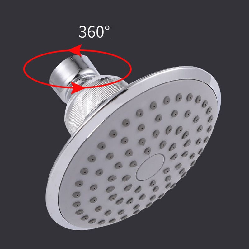 Avtoit | Round Shape Shower Head Modern Swiveling Wall Mounted Fixed Shower Head