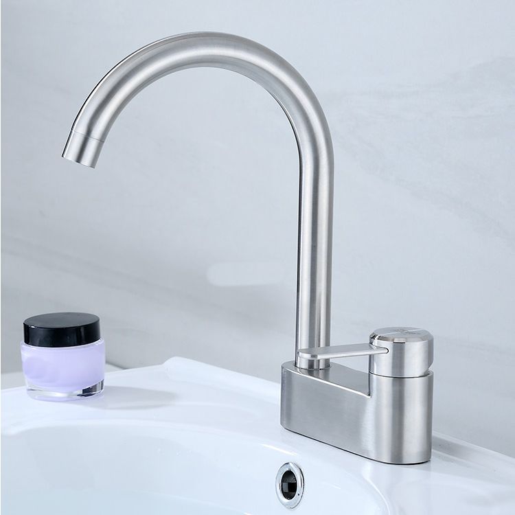 Avtoit | Deck Mounted Center Freestanding Bathtub Filler Single Handle Freestanding Faucet