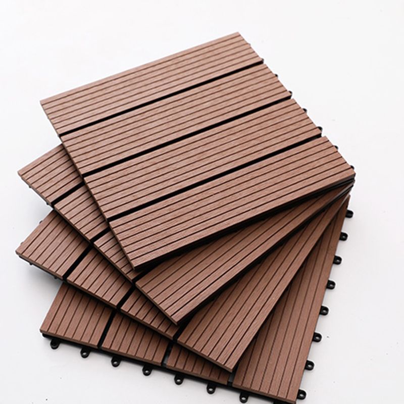 Avtoit | Striped Pattern Patio Tiles Laying Pattern Square Deck Board Outdoor Patio