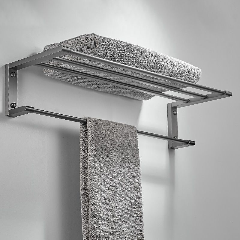 Avtoit | Matte Gray Bathroom Set Metal Bathroom Accessories Hardware Set