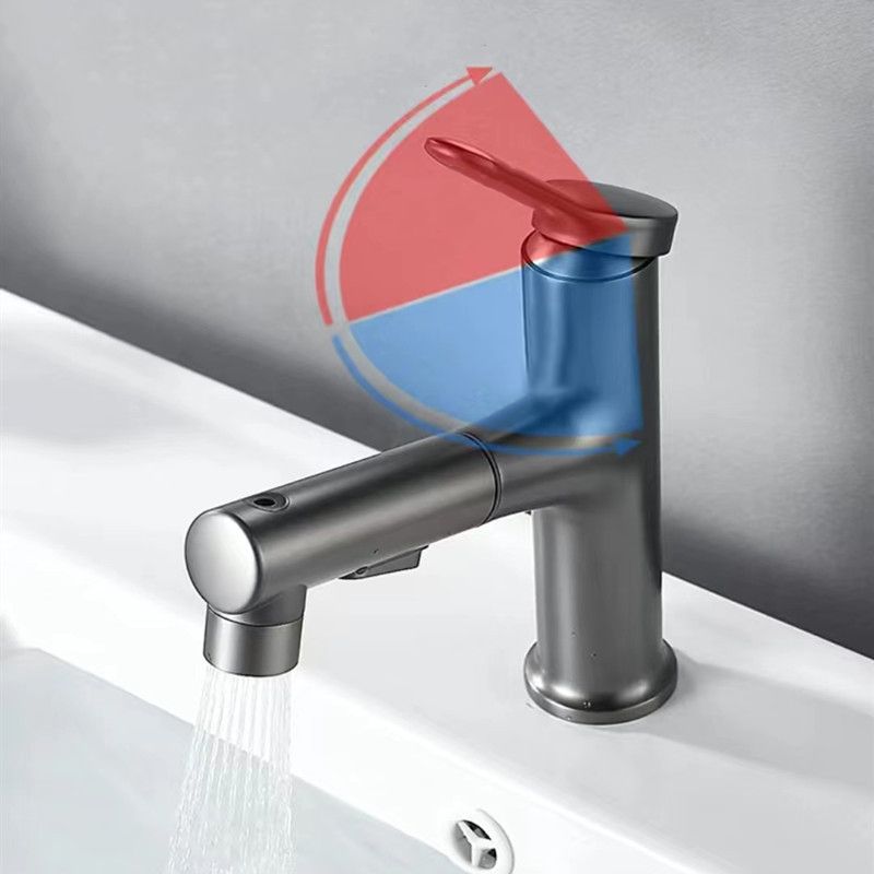 Avtoit | Vessel Sink Faucet Contemporary Pull-out Tap with Swivel Spout
