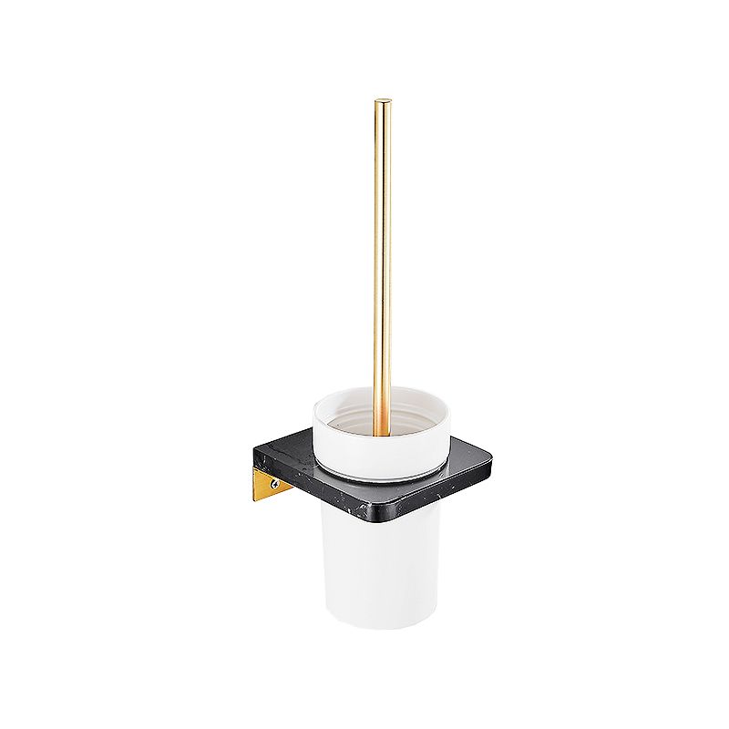 Avtoit | Metal and Marble Bathroom Minimalist Accessory as a Single Piece or in a Set in Gold