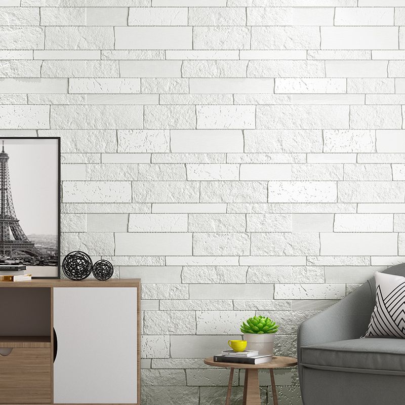 Avtoit | Industrial 3D Brick Wall Plank Bathroom Living Room Wall Panel Set of 10