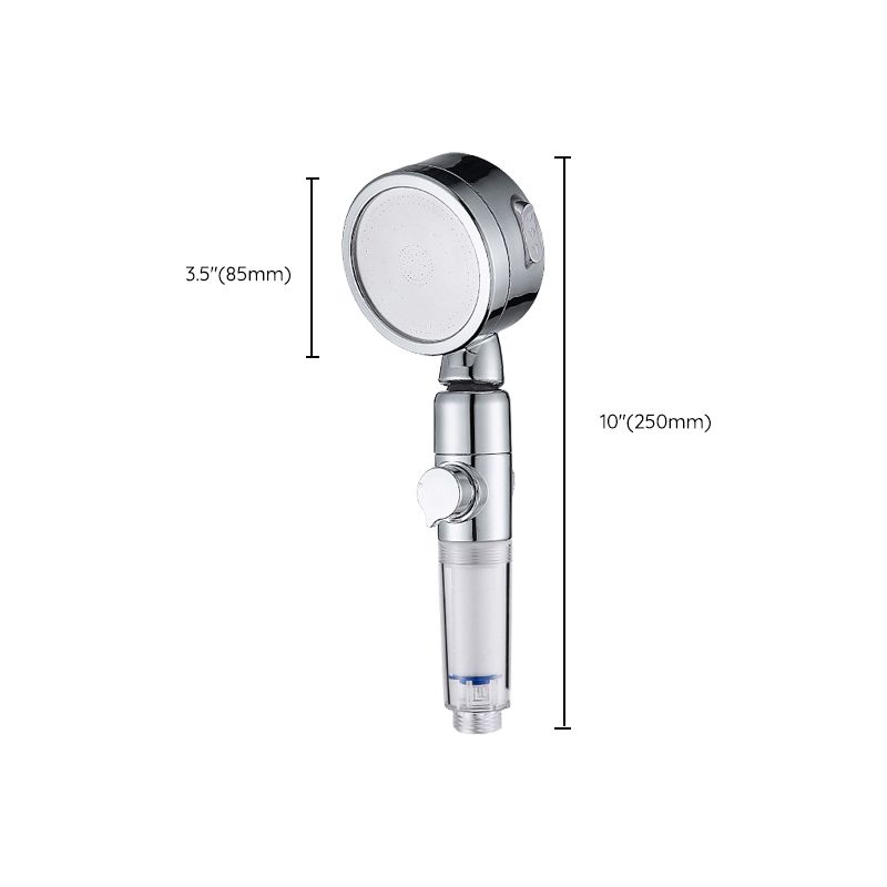 Avtoit | Modern Handheld Shower Head Silver Round Standard Shower Heads