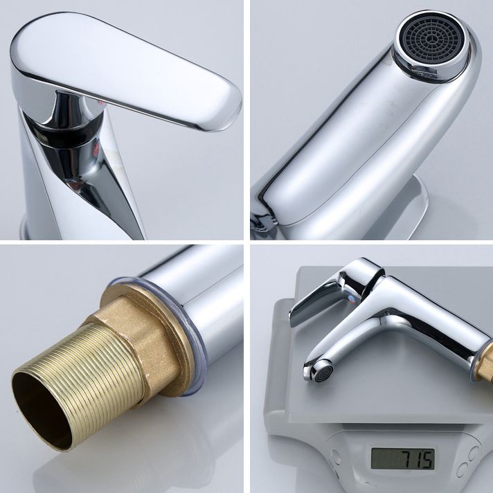 Avtoit | Modern Sink Faucet Monochrome Brass Sink Faucet for the Bathroom