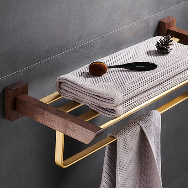 Avtoit | Traditional Bathroom Accessories Set Bathroom Shelf Paper Holder Gold Bathroom Set
