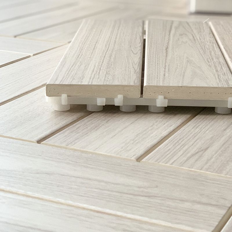 Avtoit | Ground Patio Square Stripe Composite Waterproof Deck Board