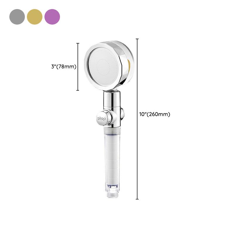 Avtoit | Modern Shower Head Handheld Shower Head Plastic Wall Mount Round Shower Head Combo