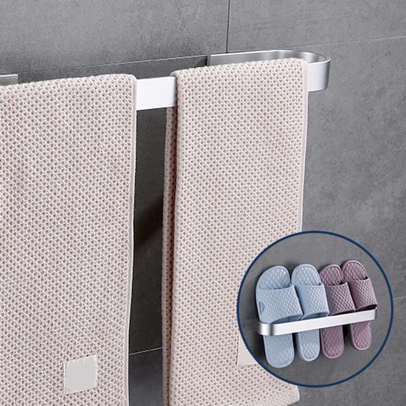 Avtoit | Contemporary 2-piece bathroom accessory set aluminum stainless steel towel bar