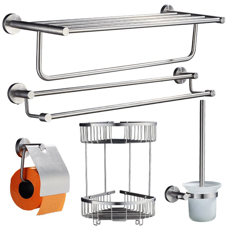 Avtoit | Chrome Traditional Bathroom Accessory Set Stainless Steel Bathroom Set