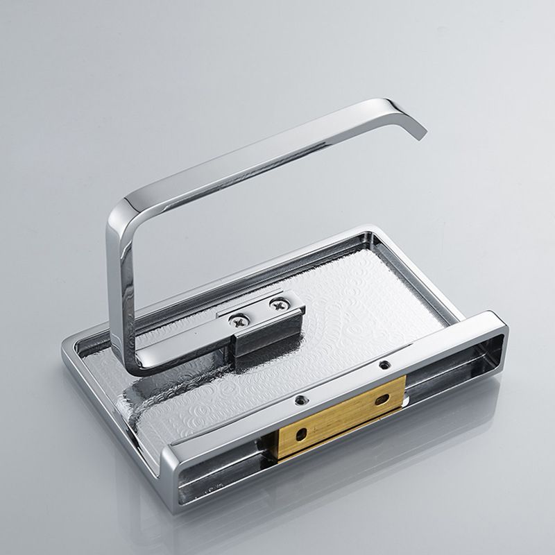 Avtoit | Contemporary 2-piece bathroom set made of polished chrome stainless steel toilet paper holder