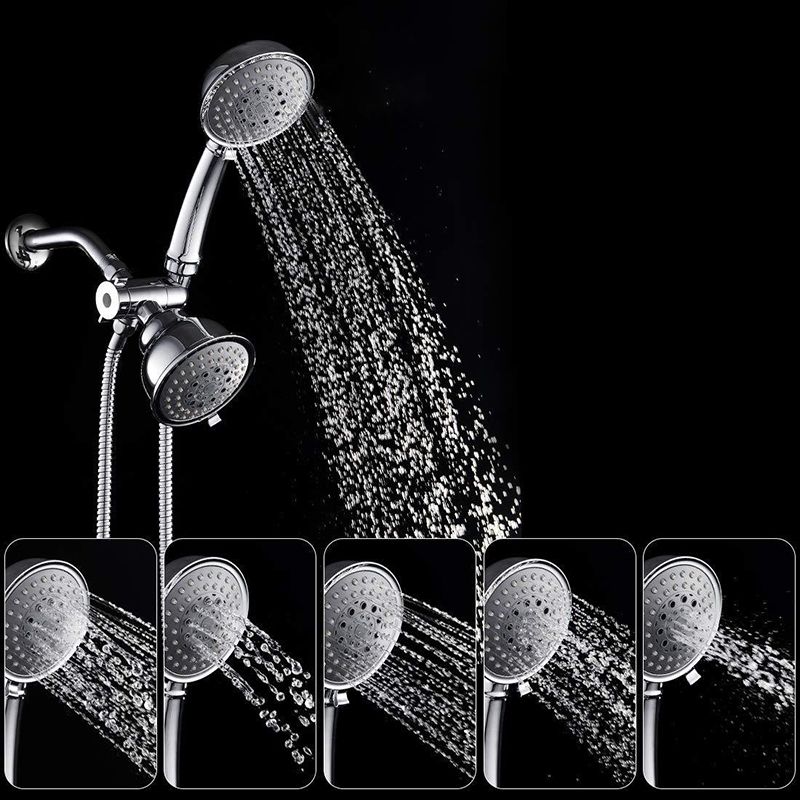 Avtoit | Traditional Style Shower Head Double Bathroom Shower Heads with Round Shape