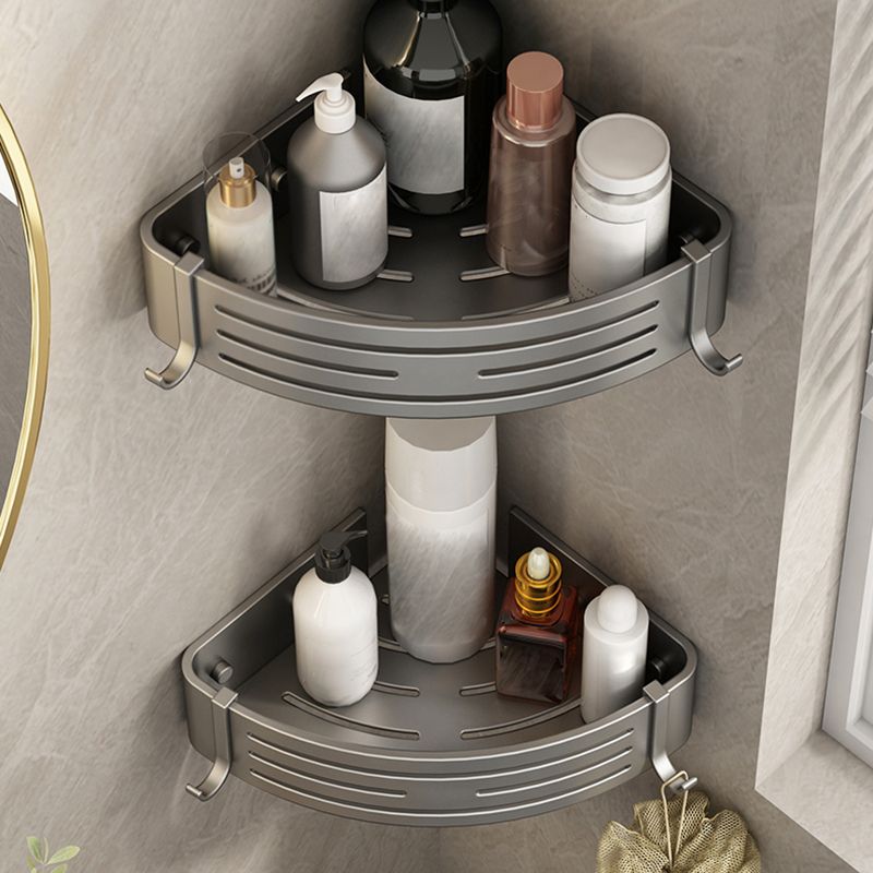 Avtoit | 3-piece bathroom accessory set Contemporary aluminum bathroom shelf