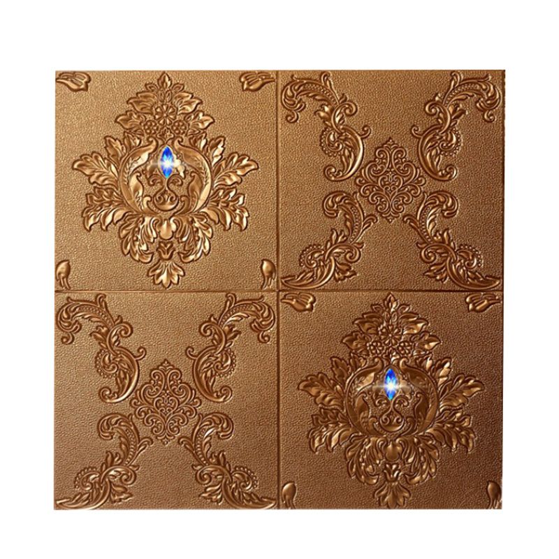 Avtoit | Glam Style Foam Wall Panel Living Room 3D Embossed Waterproof Wall Panel