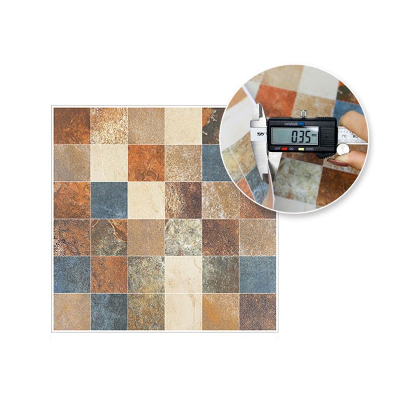 Avtoit | Peel & Stick Tiles Square Stain Resistant Plastic Peel and Stick Tiles for Kitchen 20 Pack