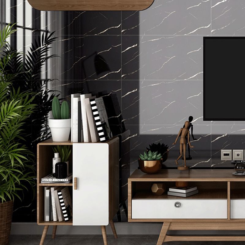Avtoit | Modern Peel and Stick Back Wall Tiles Rectangular Home Depot Peel and Stick Tiles
