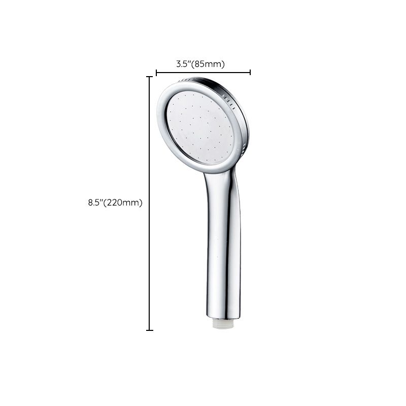 Avtoit | Contemporary Silver Round Shower Head Water Efficient Standard Spray Head